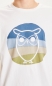 Preview: ALDER - colored owl tee - weiß